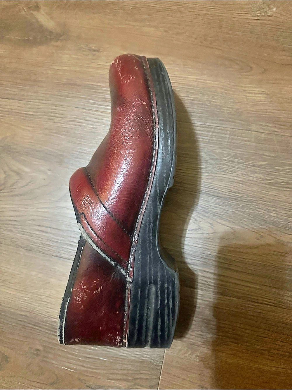 Dansko Professional Clog Dark Red/Burgundy Mules